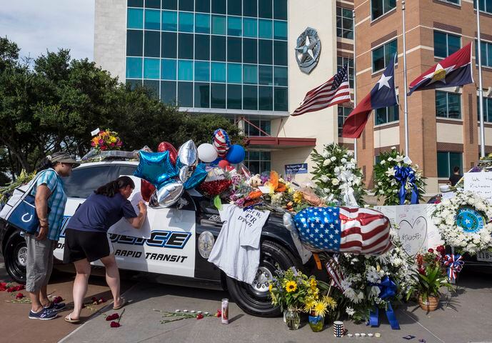Photos: Shooting at Dallas protest leaves 5 officers dead