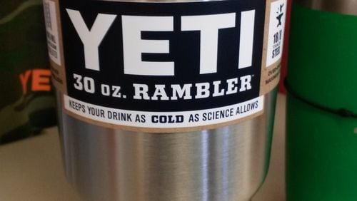 Yeti Rambler cups have been a hot seller.
