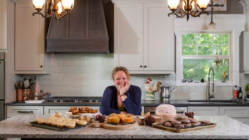 Baker Jen Leifheit-Little of A Little Baked Bakery in Ellijay learned to bake by watching her grandmothers and mom. Courtesy of Lauren Liz Photo