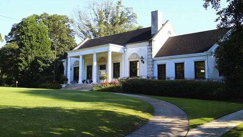Atlanta will lease back the historic clubhouse after it transfers ownership of Bobby Jones Golf Course to the state. CONTRIBUTED