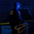 Atlanta Police responded late Saturday night to a shooting at an Apartment complex on M.L.K Jr Drive SW. Police arrived on scene to find two males suffering from gunshot wounds. Both men were transported to Grady hospital. Saturday, April 27, 2024 (Ben Hendren for the Atlanta Journal Constitution)