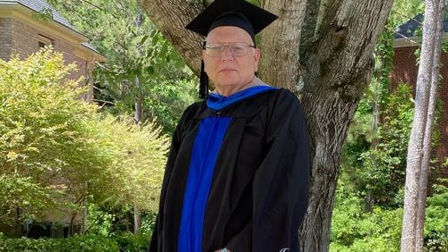 Bill Lorey, 70, earned an MBA from Georgia State's Robinson College of Business through the University System of Georgia's 62+ program.
