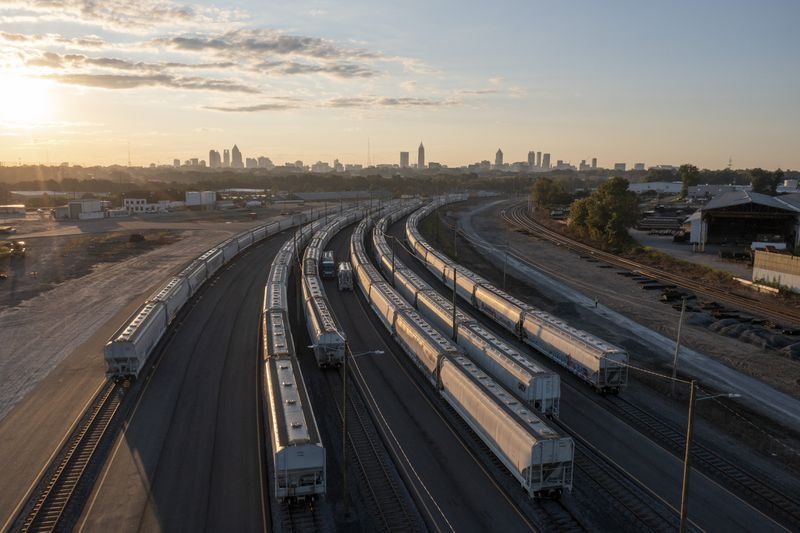 The House moved toward approving legislation on Nov. 30, 2022, to avert a nationwide rail strike by imposing a labor agreement between rail companies and their workers. (Dustin Chambers/The New York Times)