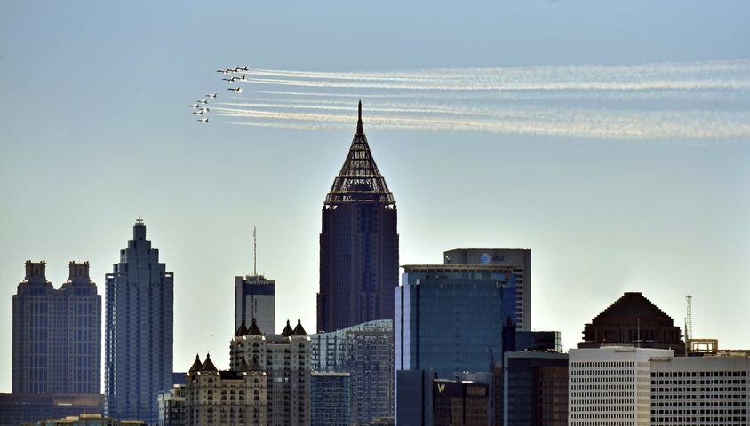 PHOTOS: Blue Angels, Thunderbirds to fly over Atlanta