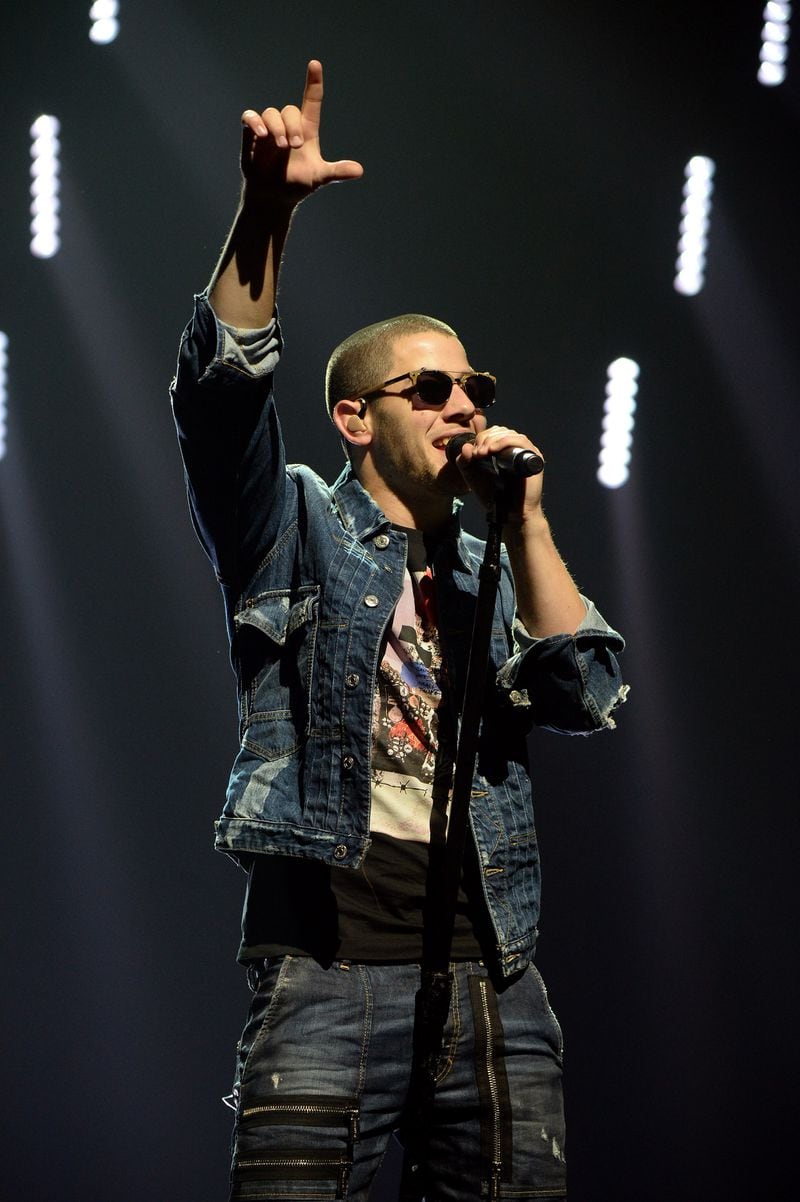 Nick Jonas put his elastic voice to work. (Photo by Kevin Mazur/Getty Images for Philly Mack)