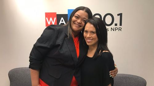 KSU assistant professor Regina Bradley and freelance music journalist Christina Lee are the hosts on a new WABE-FM podcast "Bottom of the Map," which launched May 20, 2019.