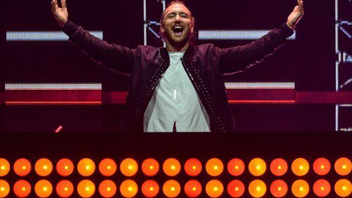 David Guetta says, "Welcome, everyone!" Photo: Getty Images