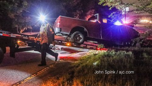 A man was killed in a crash Friday on an exit ramp in Clayton County. JOHN SPINK / JSPINK@AJC.COM