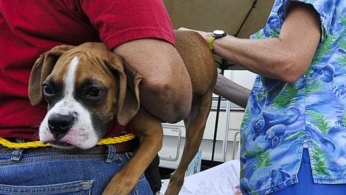 The free vaccines are available to pet owners in four Gwinnett County zip codes.