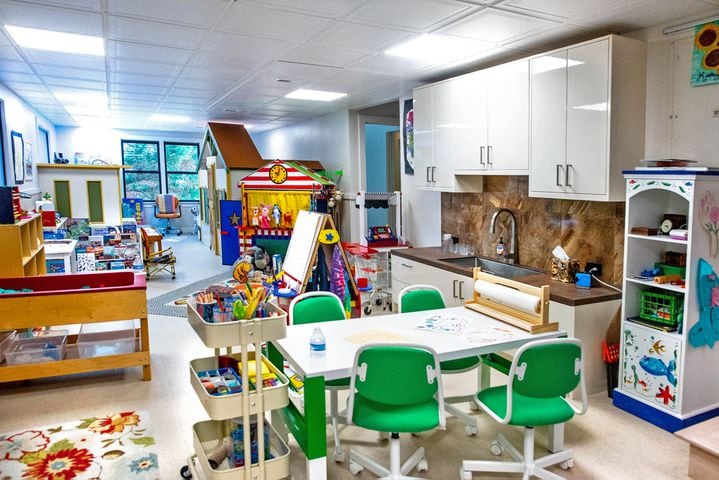 Photos: Retired teacher transforms her Dunwoody basement into educational den for her grandkids