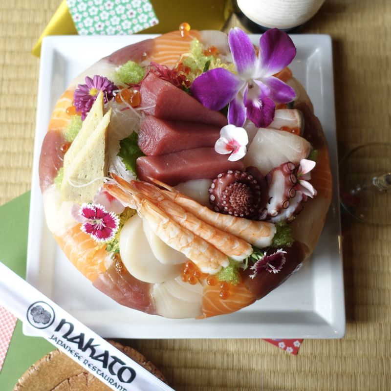 Nakato sushi cake.