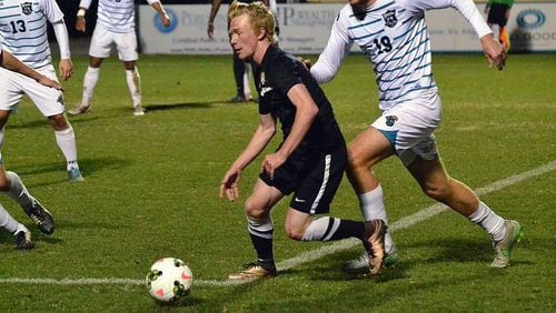 Andrew Carleton is a midfielder/forward who has played for the U.S. U15 and 17 national teams. He is Atlanta United’s first Homegrown Player. (Charleston Battery)
