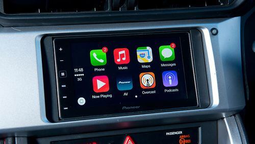 An example of dashboard technology in most new cars in 2014.