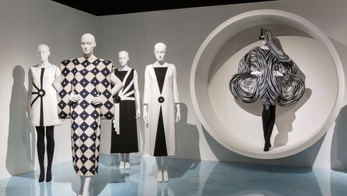 Fashion futurist Pierre Cardin is the focus of a retrospective at SCAD FASH, “Pierre Cardin: Pursuit of the Future,” featuring his designs. CONTRIBUTED BY SCAD FASH SCAD ATLANTA
