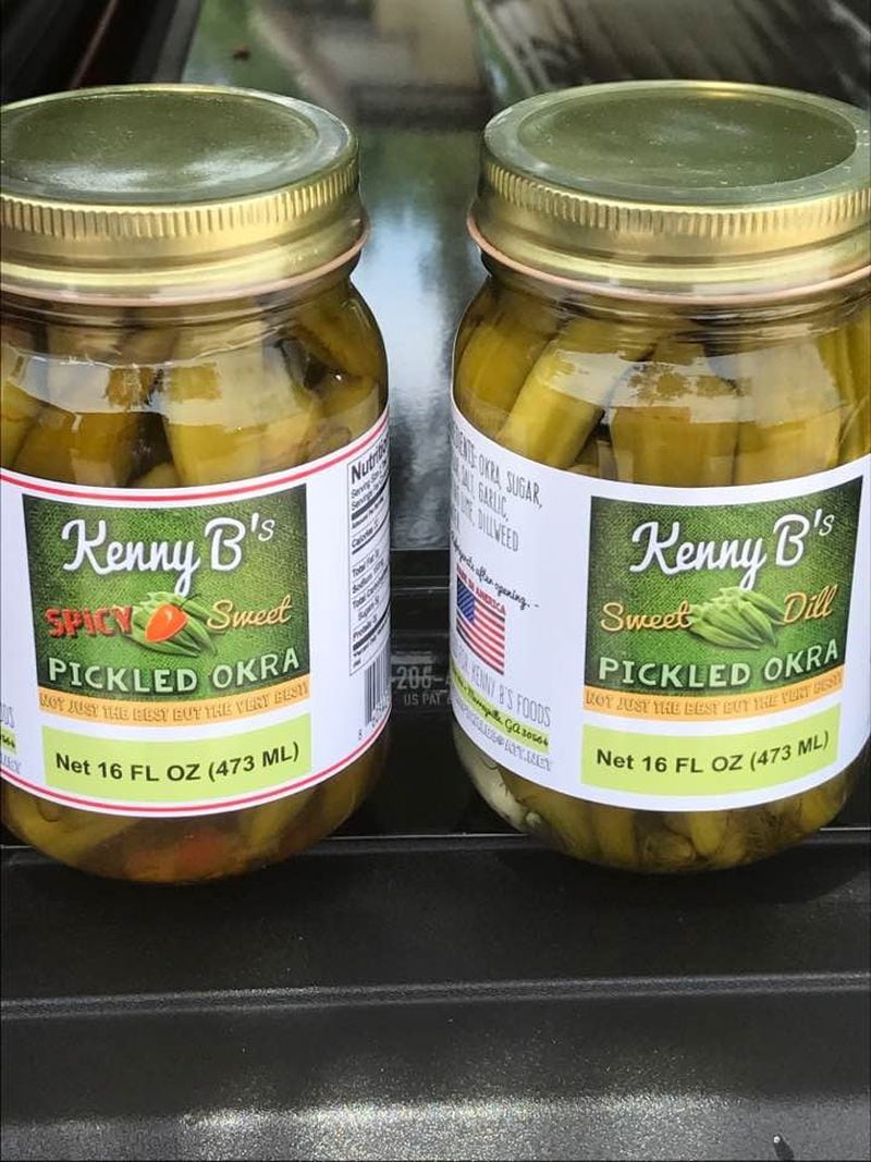 Sweet Dill PIckled Okra from Kenny B's