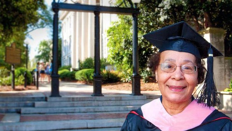 Mary Frances Early graduated with a masater’s degree from the University of Georgia in August of 1962. 