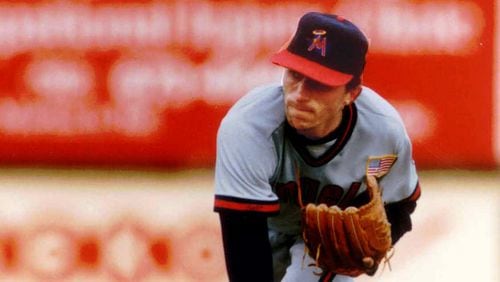 Dave Shotkoski is shown on the mound for the California Angels farm team the Midland Angels in this undated photo Shotkowski 30 of Hoffman Estates Ill a replacement player for the Atlanta Braves was murdered in an apparent robbery attempt Friday night March 24 1995 in West Palm Beach Fla.