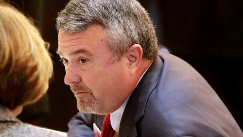 Rep. Earl Ehrhart, R - Powder Springs, is the sponsor of the campus rape bill, which he says affords the accused more due process rights. BOB ANDRES / BANDRES@AJC.COM
