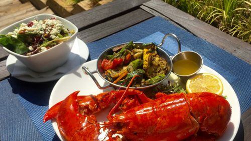 Get a pound-plus Maine lobster with a side and more at Ray's Restaurants. Photo credit: Melissa Libby & Associates.