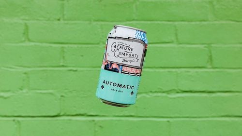 Creature Comforts Automatic Pale Ale is an August seasonal release with a spiffy new can design. CONTRIBUTED BY CREATURE COMFORTS BREWING CO.