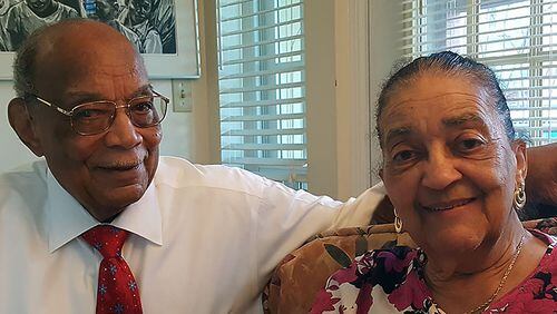 Dr. Eleby and Gloria Washington of Sandy Springs recently celebrated 70 years of marriage.