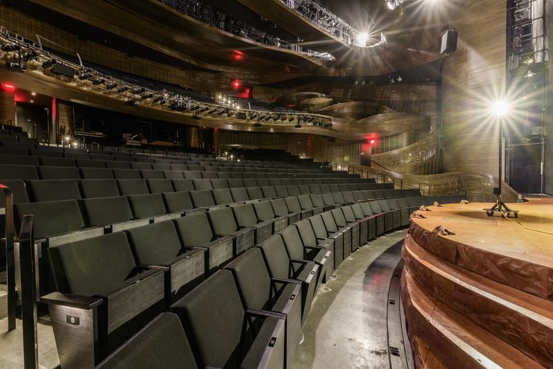 The Alliance Theatre had been performing on its newly-renovated Coca-Cola Stage a little more than a year when the pandemic closed down the theater world in Atlanta. Photo: Michael Boatright