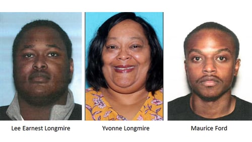 Police arrested Yvonne Longmire, who allegedly tried to scam her mentally disabled son out of trust money. That son, Lee Earnest Longmire, is missing.