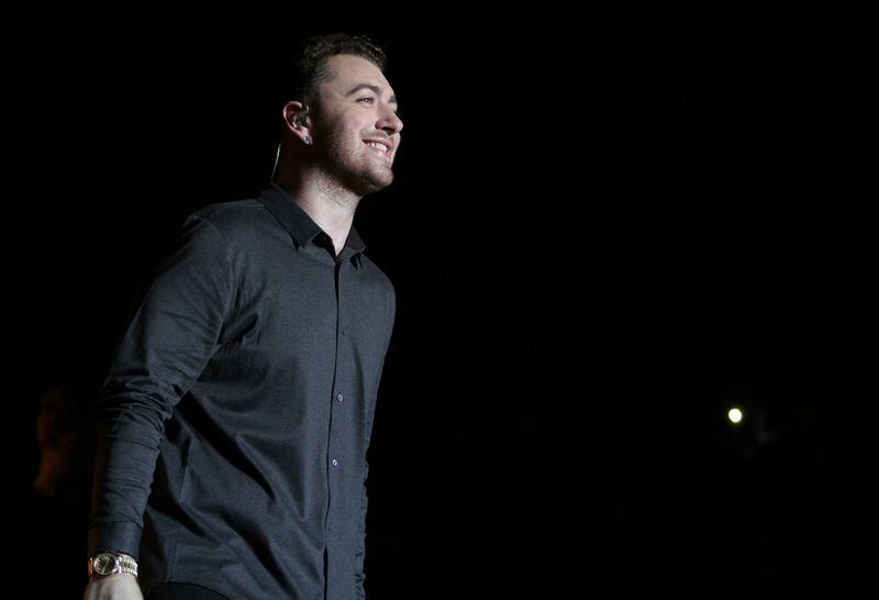 English crooner Sam Smith performs on the Electric Ballroom Stage to close out the final night of the Music Midtown. (Akili-Casundria Ramsess/Special to the AJC))