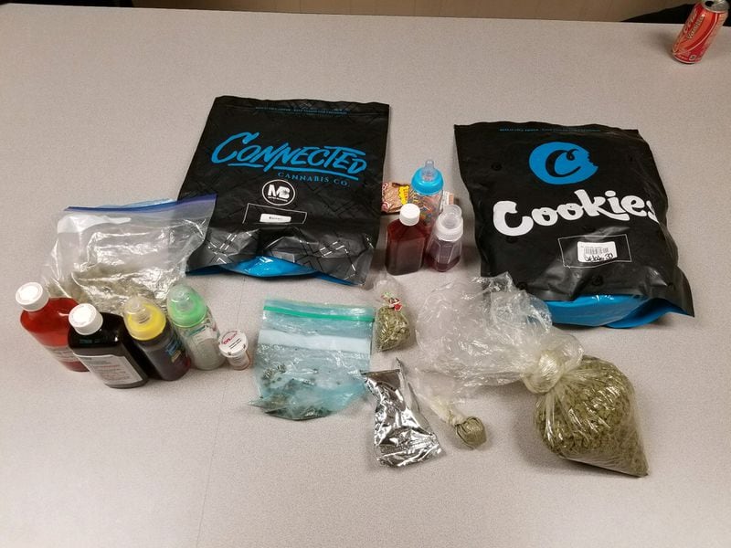 These are drugs Boone police allegedly said they found aboard the Migos tour bus. (Boone Police Department)