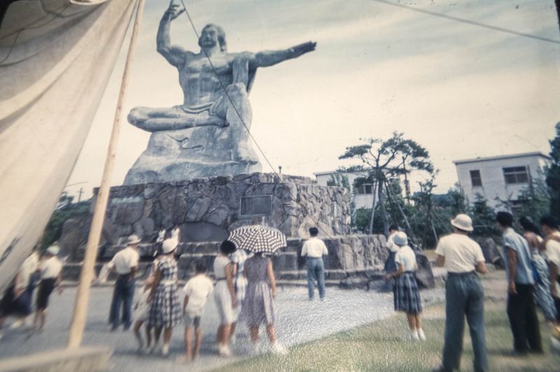 This photo of the Nagasaki Peace Park in Japan was among the images. Photo: Alyssa Pointer