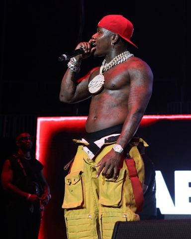 DaBaby, Crime Mob, 21 Savage, Cardi B, T.I., GloRilla, Latto, Finesse2Tymes, NLE Choppa, Pastor Troy, and other artists were featured in the annual Hot 107.9 Birthday Bash ATL. The sold-out concert took place Saturday, June 17, 2023, at State Farm Arena. Credit: Robb Cohen for the Atlanta Journal-Constitution