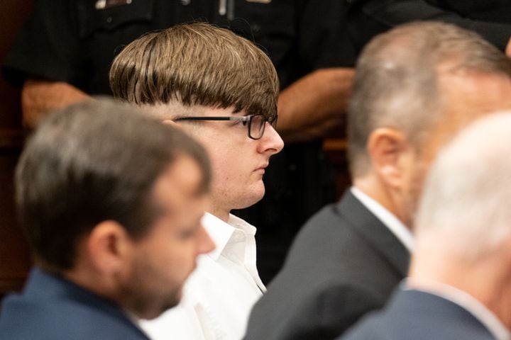 210727-Canton- Robert Aaron Long sits in Superior Court of Cherokee County in Canton on Tuesday morning, July 27, 2021, before pleading guilty to the spa shootings. Ben Gray for the Atlanta Journal-Constitution
