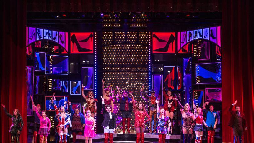 "Kinky Boots"' run at the Fox begins Tuesday.