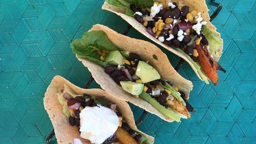 Roasted carrots offer a healthy twist to traditional tacos. CONTRIBUTED BY KELLIE HYNES
