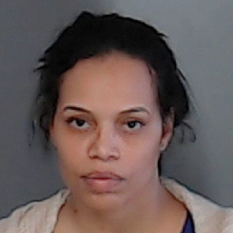 Natasha Lewis was an Arbor Terrace of Decatur med tech accused of breaking resident Patricia Reed's arm. Lewis denied hurting Reed but said she took a plea deal to avoid the risk of prison. (DEKALB COUNTY JAIL)