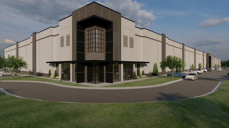 CA Ventures hopes to build warehouses in southern Hall County if Buford allows the plans to move forward with an annexation and rezoning. (Courtesy City of Flowery Branch)
