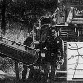 Workers retrieve the body of Curtis Walker from South River in DeKalb County on March 6, 1981.