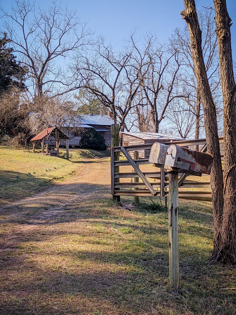 The Hyde Farmhouse in Cobb County is a renovated 1830s log cabin and located in the Green Meadows Preserve. 
Courtesy of the Cobb Landmarks and Historical Society