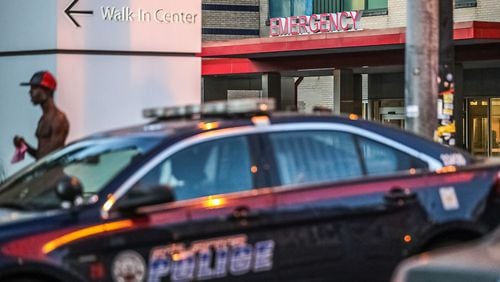 According to Atlanta police, a shooting outside Grady Memorial Hospital's emergency department left one person dead and another seriously injured late Sunday. Investigators believe the shooting escalated from a family dispute.