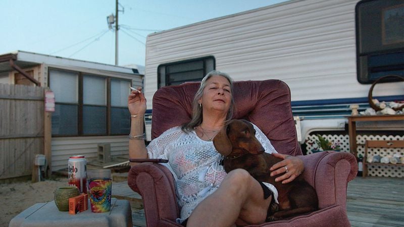 The delightful, poignant documentary "Happy Campers" directed by Amy Nicholson
charts the escapism and community offered in a trailer park by the sea for generations of blue-collar vacationers and the painful impact of its imminent destruction.
(Courtesy of Atlanta Film Festival)