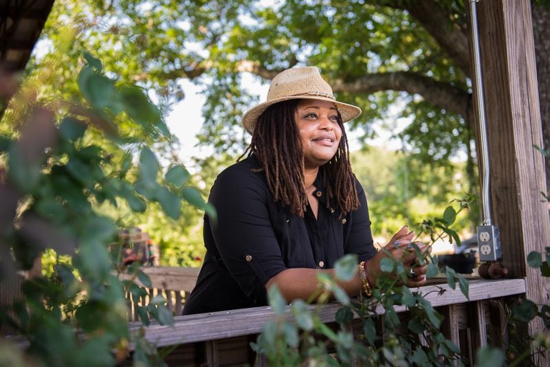 Dr. Veronica Womack, shown here at Jibb's Vineyard in Byromville, works with African American farmers as the executive director of Georgia College & State University’s Rural Studies Institute and the founder of the Black Farmers’ Network.