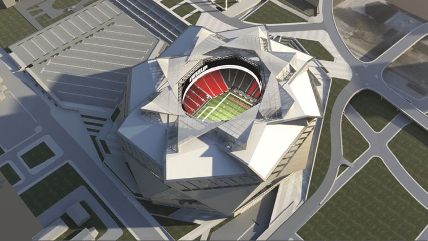 Falcons release new stadium drawings