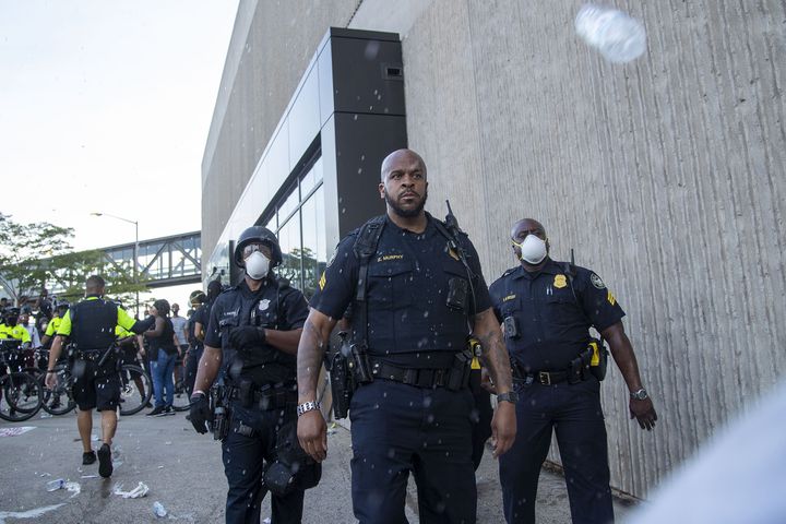 PHOTOS: Atlanta Protests -- the police