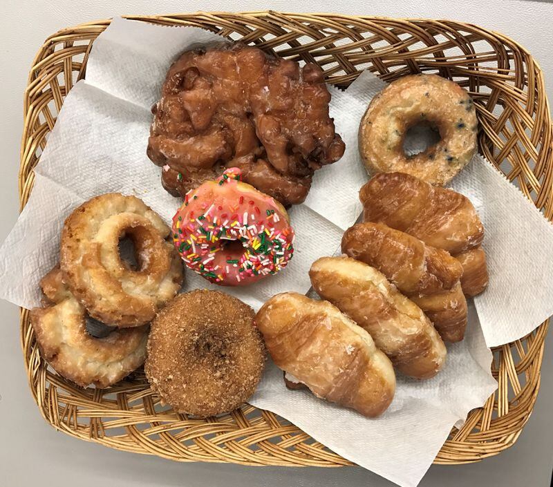  Daily Donuts opened last year in Marietta. The Old Fashioned Doughnut, bottom right, is a must-try.