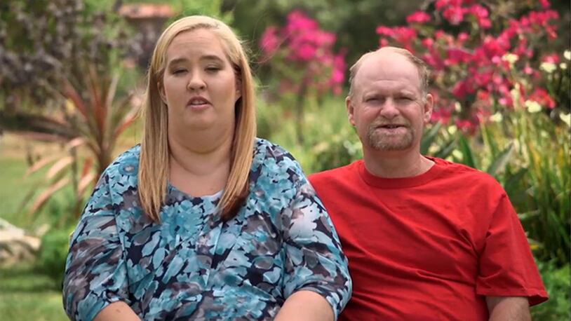 Mama June with Sugar Bear of "Honey Boo Boo" fame on "Marriage Boot Camp: Reality Stars" season five starting December 4, 2015. CREDIT: WE-TV