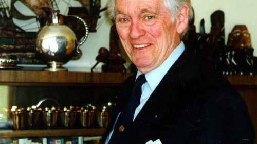 Reinhard Hardegen, commander of U-123, met with Brunswick native Jack Lang in 1996 at his home in Bremen, Germany, to talk about the bloody Battle of the Atlantic in the first months of World War II. Hardegen is credited with sinking 22 ships, including the City Of Atlanta. CONTRIBUTED BY JACK LANG