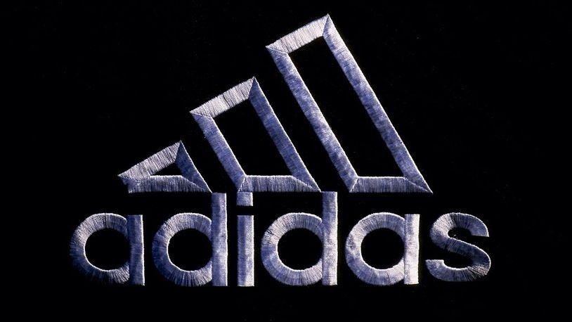 10 Jul 1999:  The Adidas Logo on the New Zealand shirt during the Tri-Nations match against South Africa at Carisbrook Park in Dunedin, New Zealand. The All Blacks won 28-0. \ Mandatory Credit: Nick Wilson /Allsport