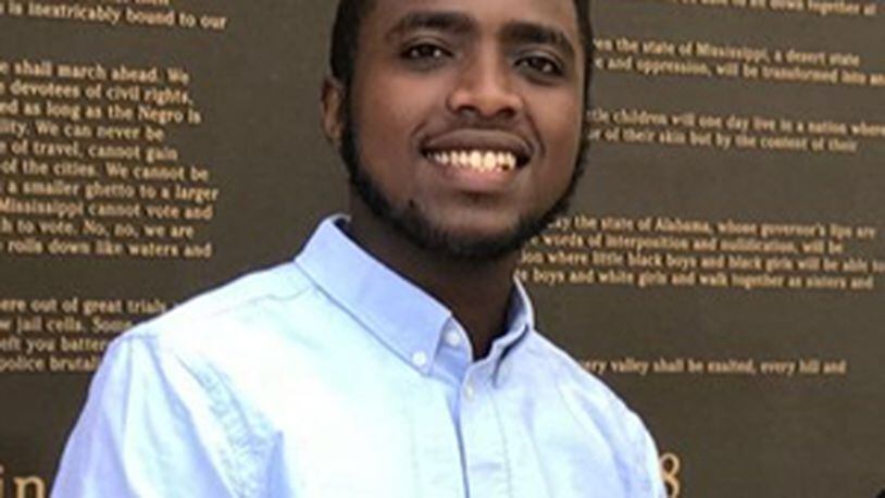 Franck Nijimbere, who graduated summa cum laude from Morehouse College in May, was named a 2019 Rhodes Scholar, one of the most prestigious honors in education. PHOTO CONTRIBUTED.