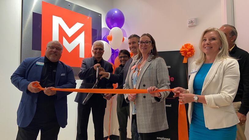 Movius held a grand opening ceremony Wednesday, April 19, 2023, for its headquarters in Alpharetta.