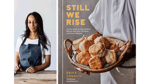 Erika Council, chef and owner of Bomb Biscuit Company, is the author of “Still We Rise: A Love Letter to the Southern Biscuit With Over 70 Sweet and Savory Recipes” (Clarkson Potter, $26). Courtesy